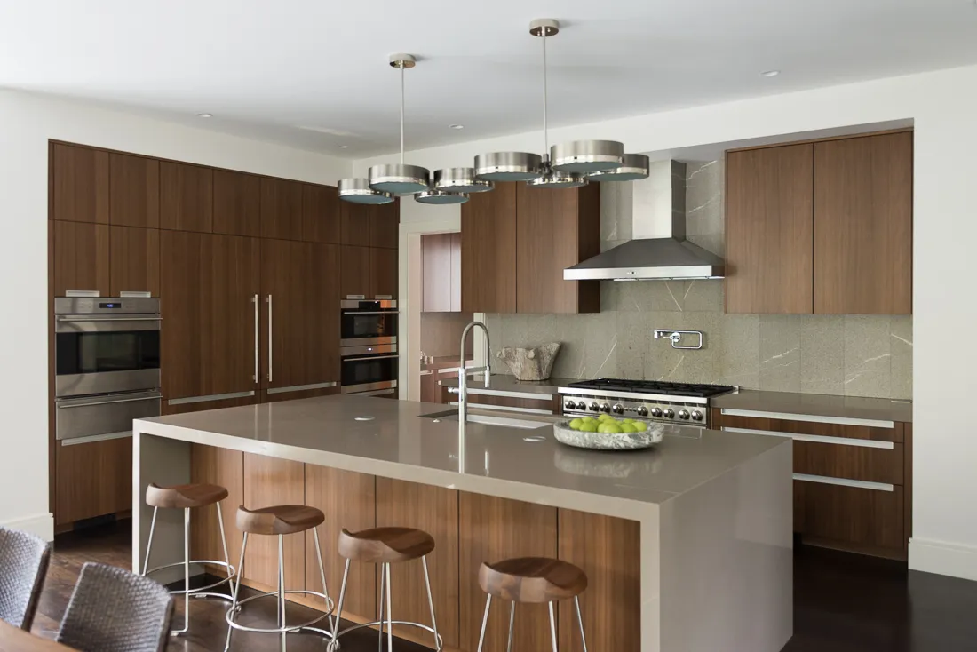 Avalon — Walnut kitchen