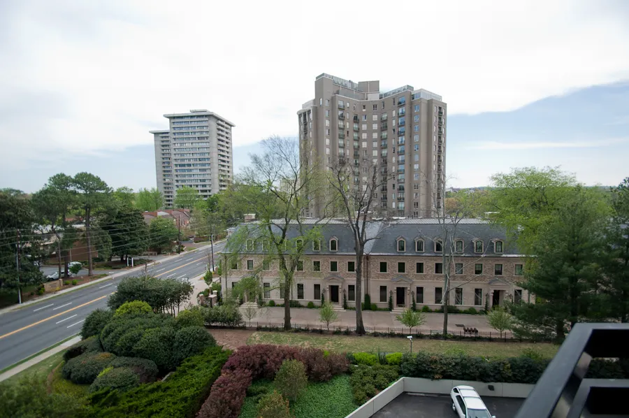 Park Place on Peachtree — View over Peachtree
