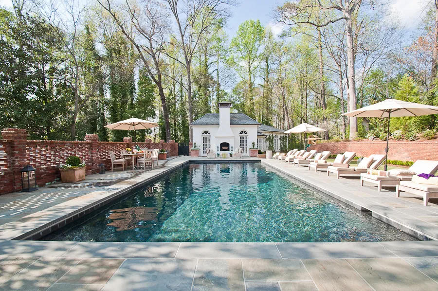 Tuxedo Park — Pool and pool house