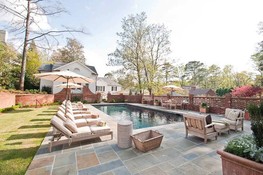 Tuxedo Park — Pool terrace